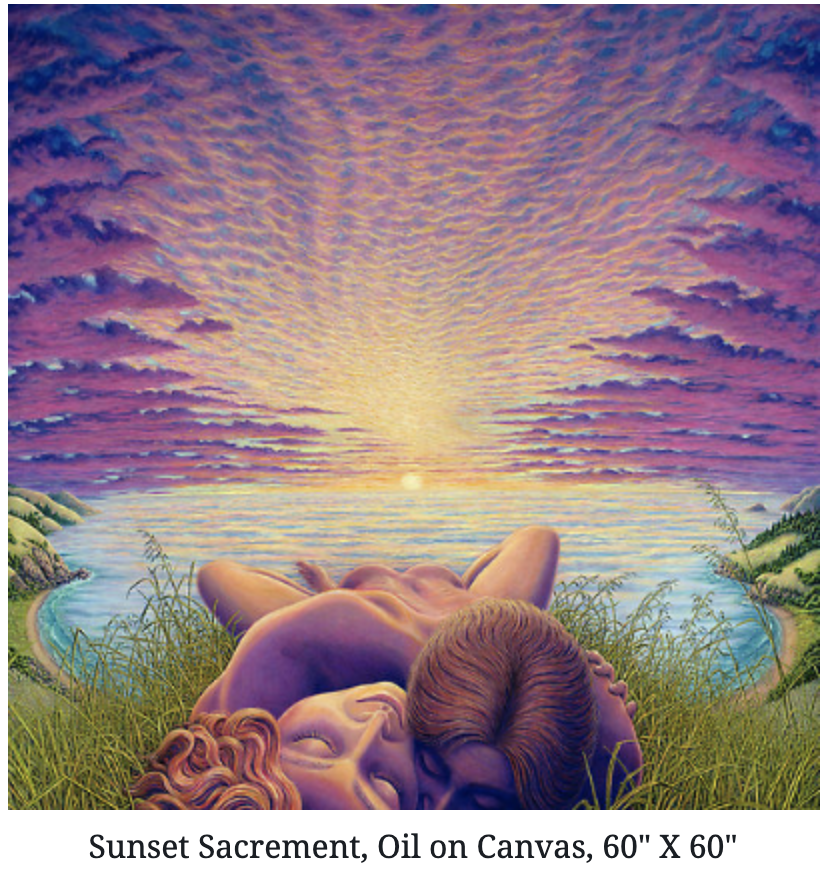 Nature Porn Art - Sex & Nature, Evocative Paintings by Mark Henson - Culture Collective
